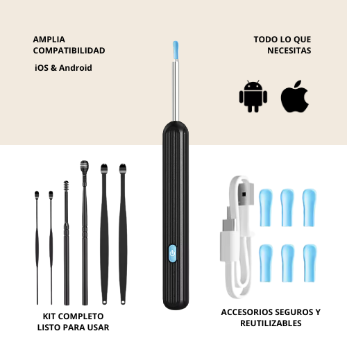 Uverio – Removedor de Cerumen Inteligente