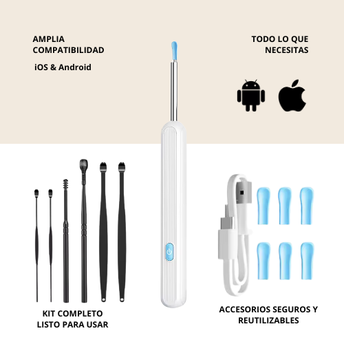 Uverio – Removedor de Cerumen Inteligente